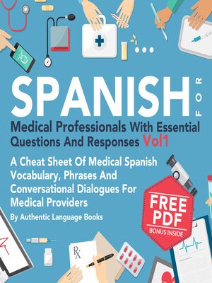cover image of Spanish for Medical Professionals with Essential Questions and Responses, Volume I